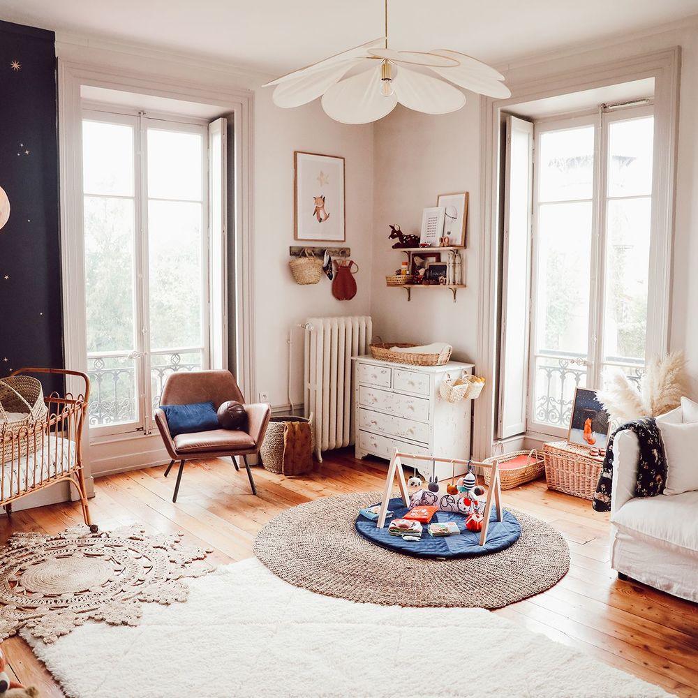 Petalo Floral Fabric Pendant Light