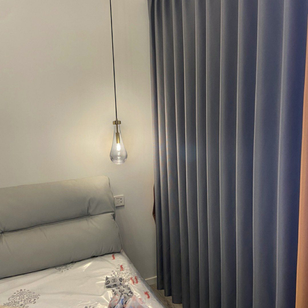 Celara Raindrop Linear Glass Chandelier