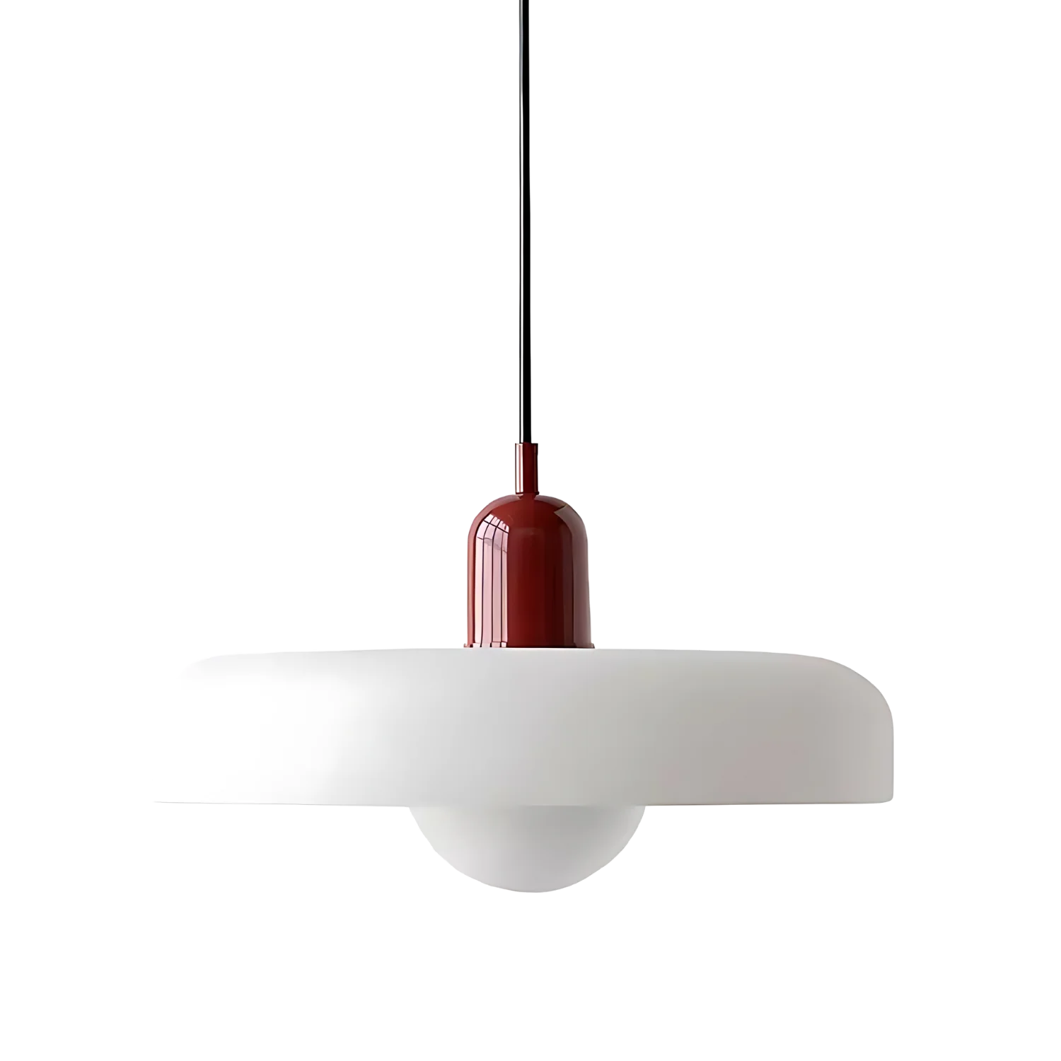 Leuchtender Halo Moderne Glas Pendelleuchte