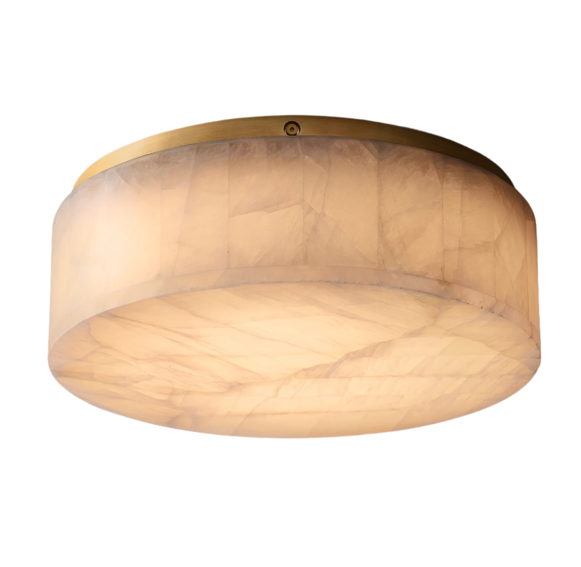 Rivage Alabaster Minimalist Ceiling Light