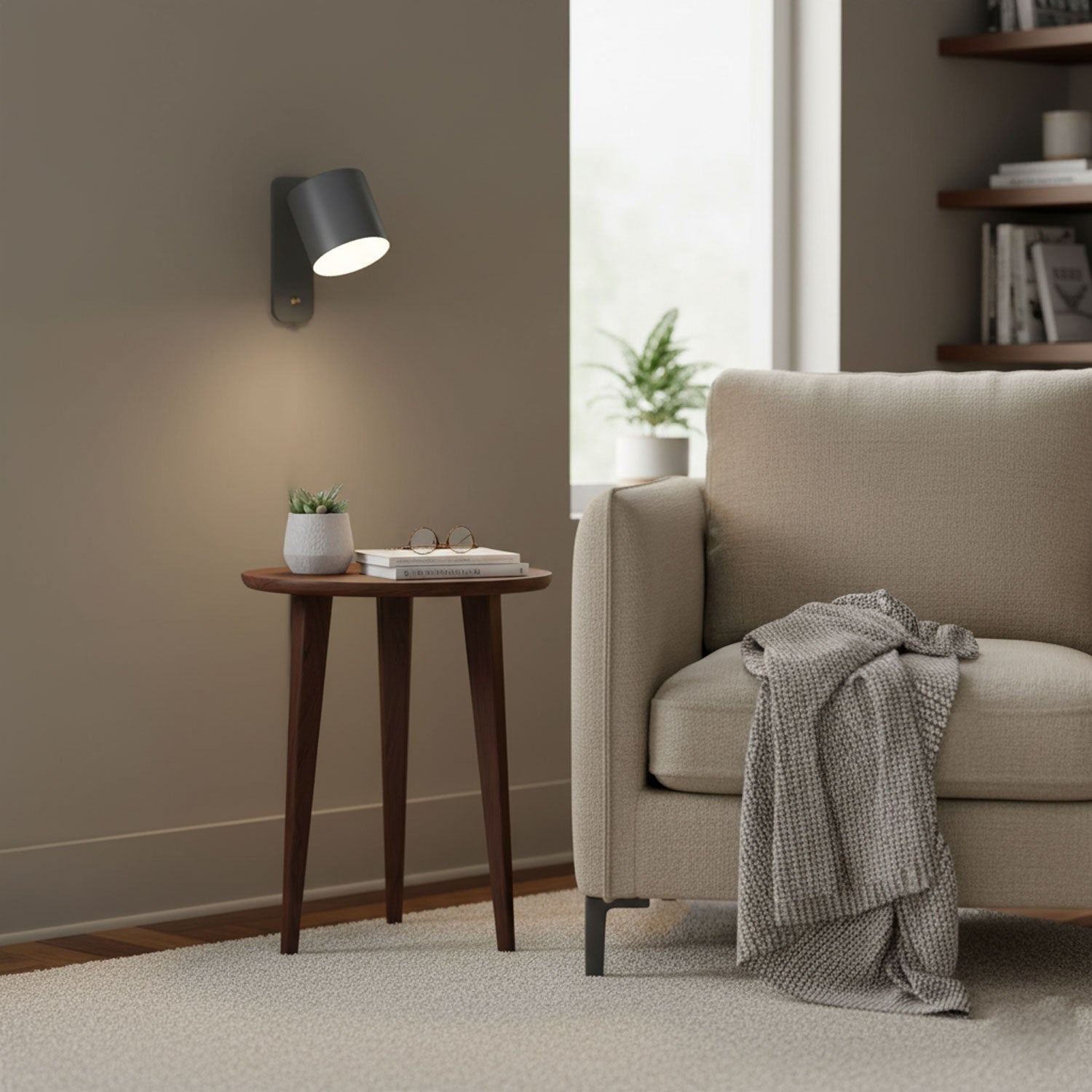 Kora Rotatable Nordic Metal Wall Light