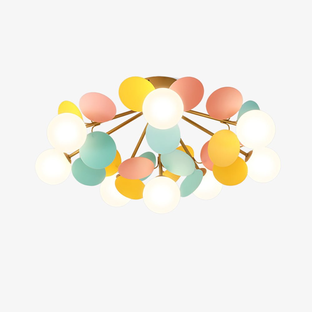 Aurelia Round Macaron Modern Acrylic Ceiling Light