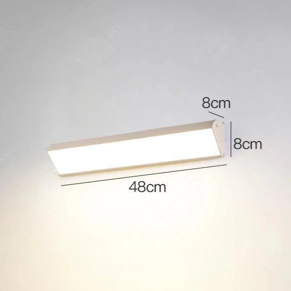 Sleek Outdoor Long Strip LED Wall Light