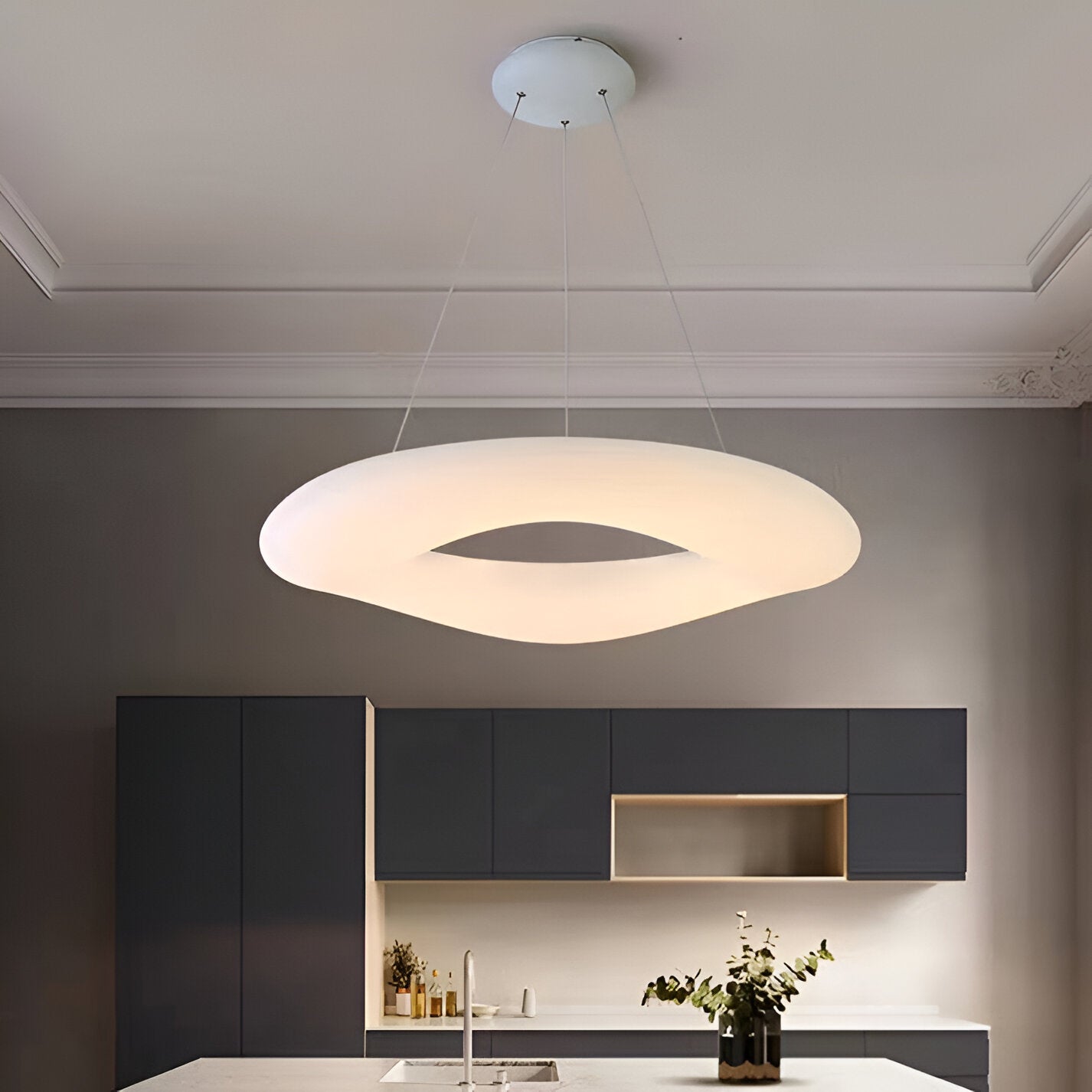 Nordic Oval Shape Stylish Pendant Light