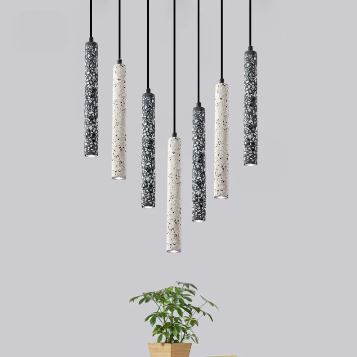 Nordic Travertine Industrial Marble Pendant Light