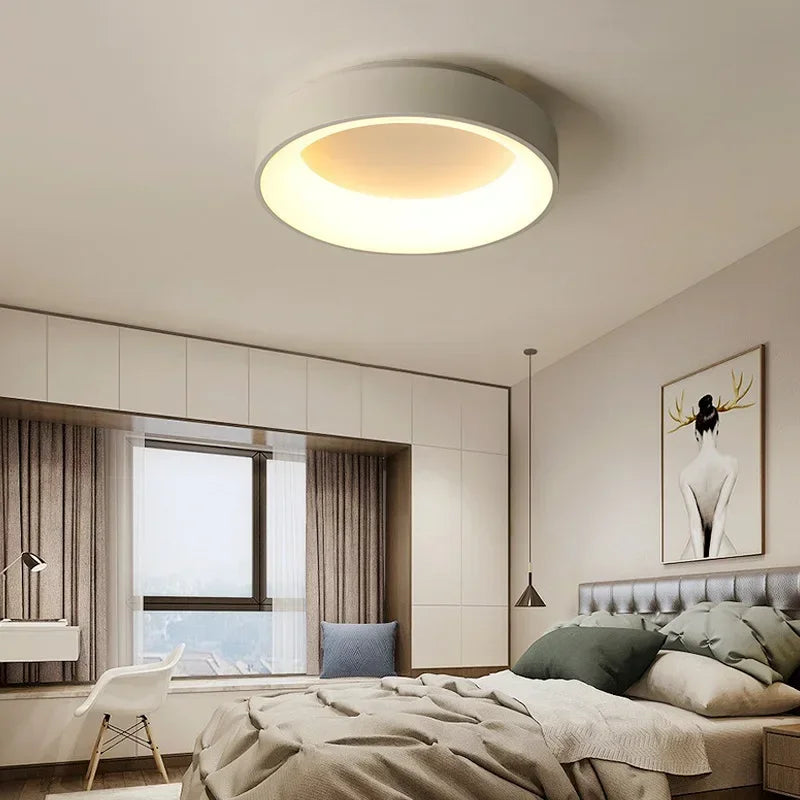 Nordic Modern Ring Shaped LED Ceiling Light