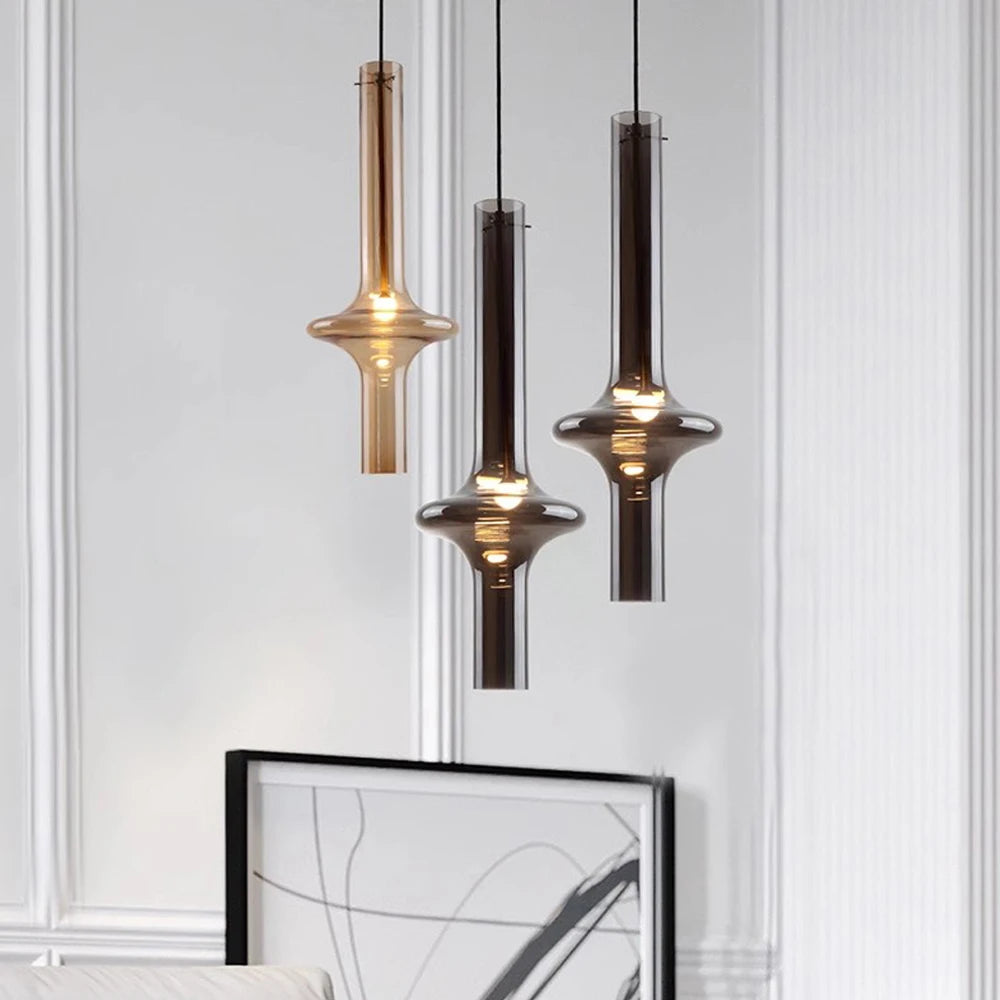 Nordic Glass Penta Wonder Pendant Light