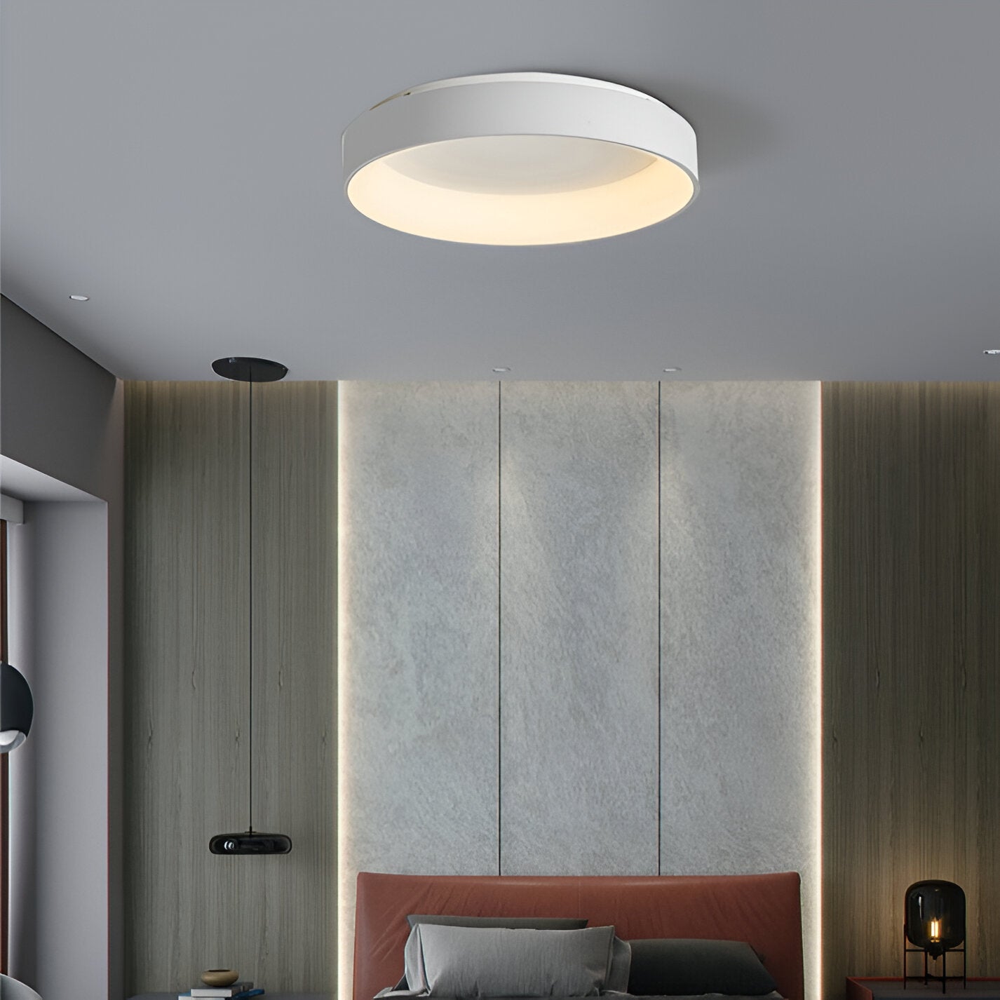 Nordic Modern Ring Shaped LED Ceiling Light