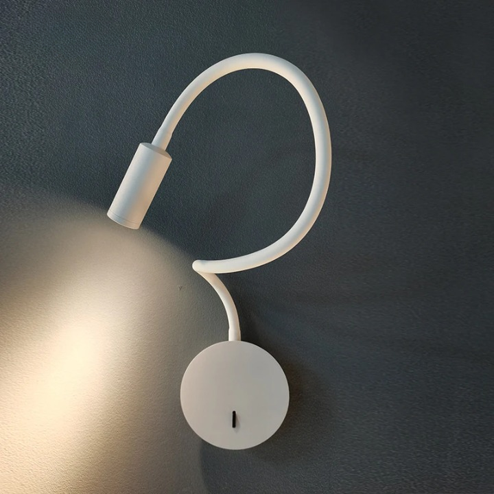 Flexible Nordic LED Bedside Minimalist Wall Light