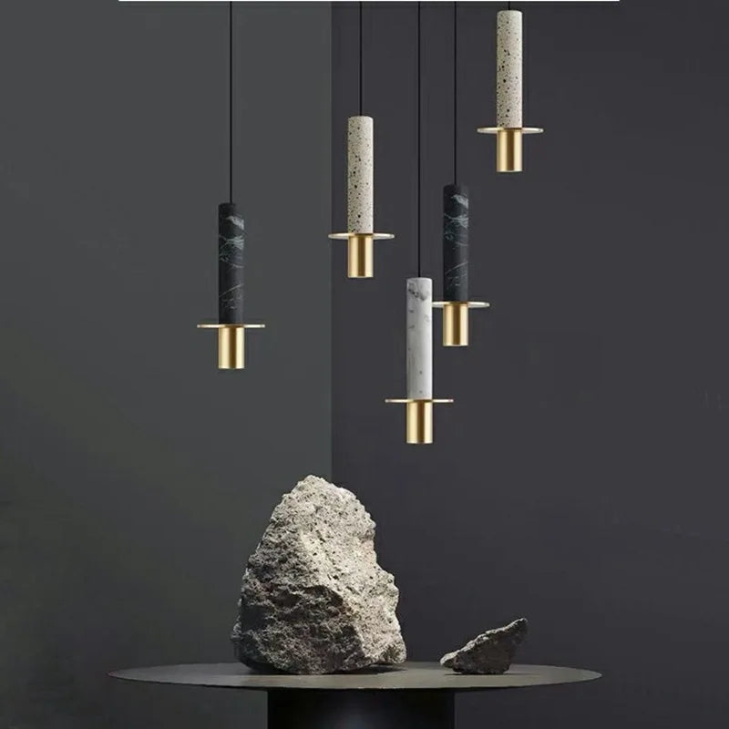 Dally Nordic Minimalist Marble Pendant Light