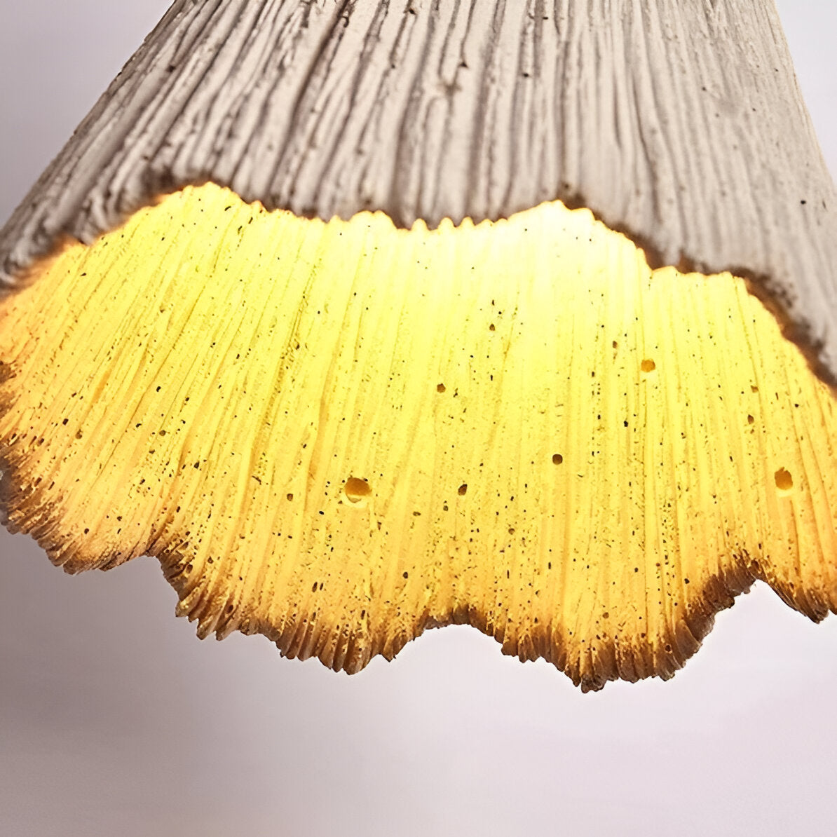 Cream Retro Wabi-Sabi LED Pendant Light