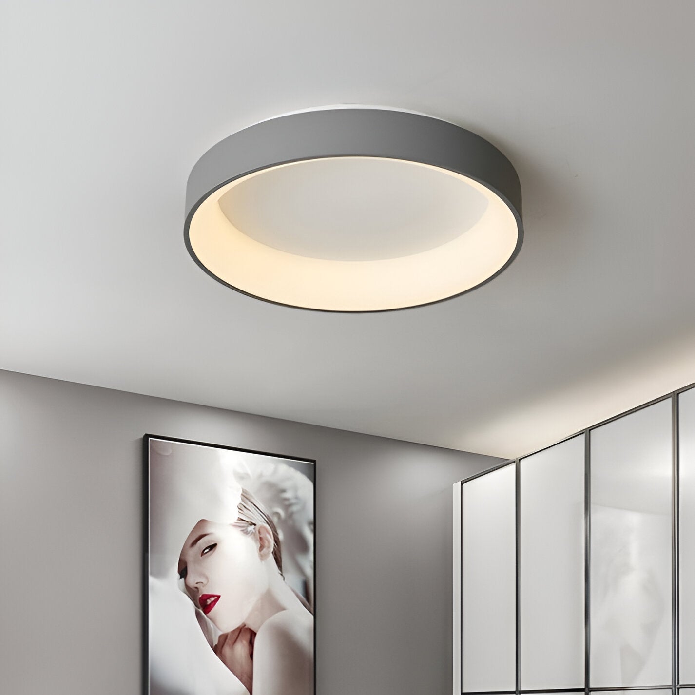 Nordic Modern Ring Shaped LED Ceiling Light