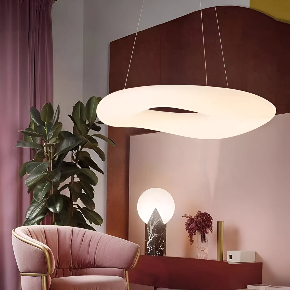 Nordic Oval Shape Stylish Pendant Light