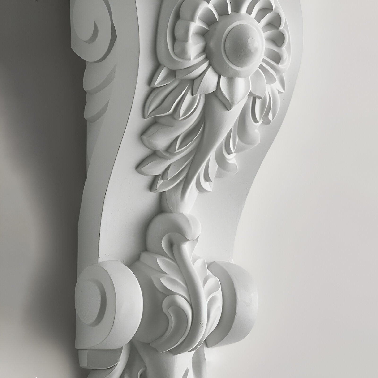 Leonardo Sculptural Plaster Retro Minimalist Wall Lamp