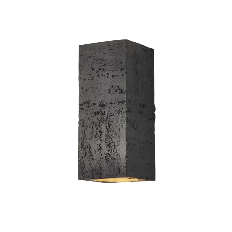 Wabi-Sabi Cement Japandi Minimalist Wall Light
