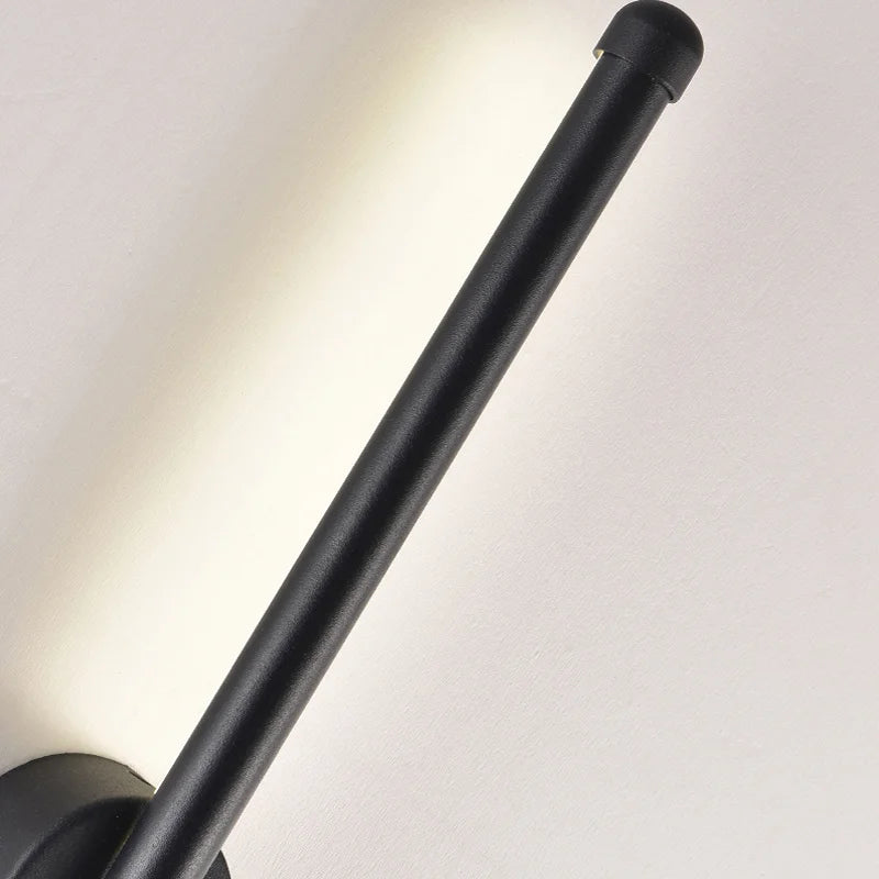 Modern Black Aluminum Wall Light