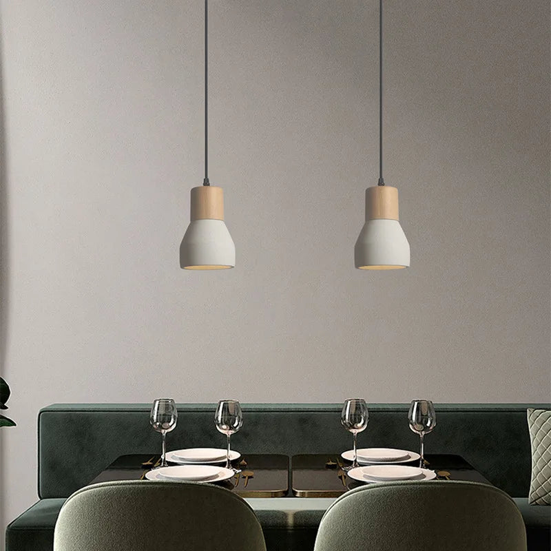 Minimalist Nordic Cement Pendant Light
