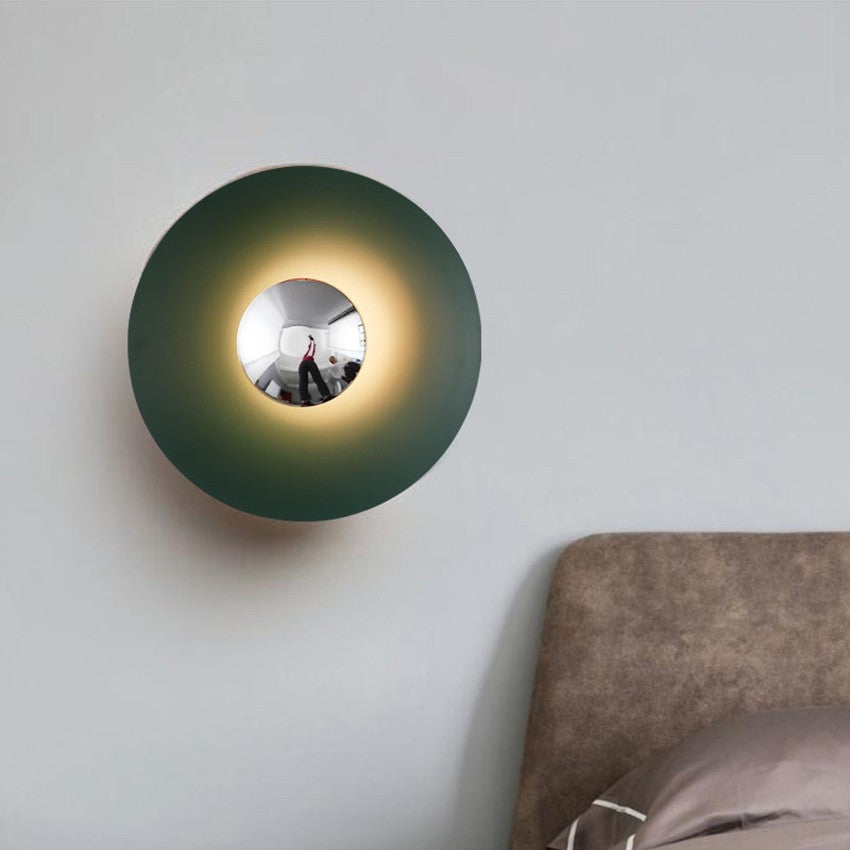 Delight Color Round Metal Wall Light