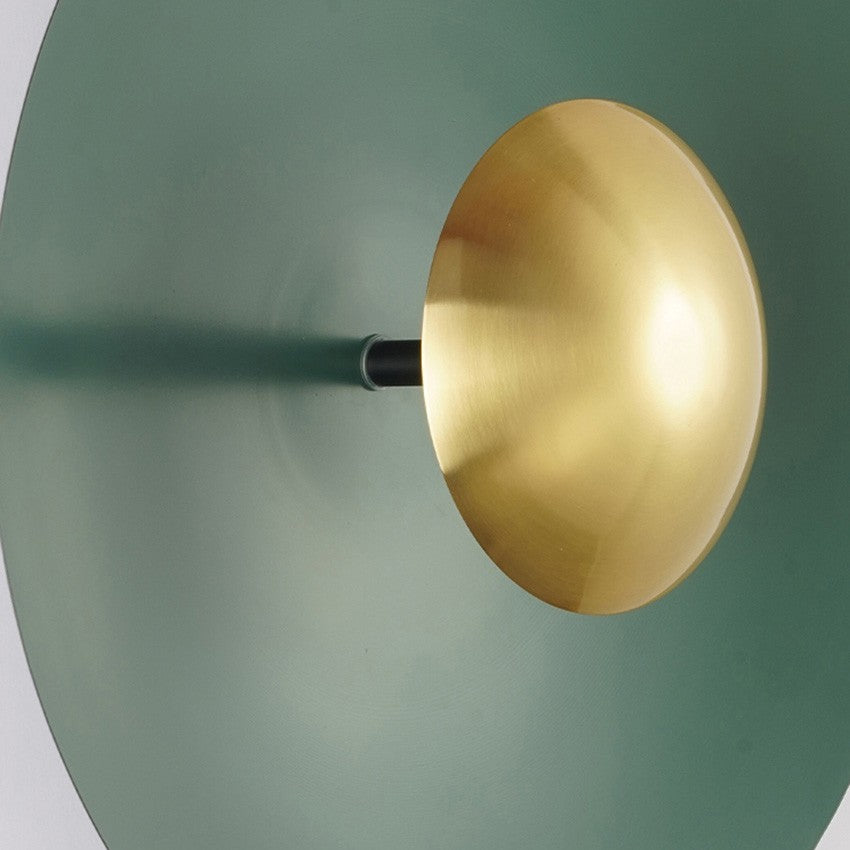 Delight Color Round Metal Wall Light