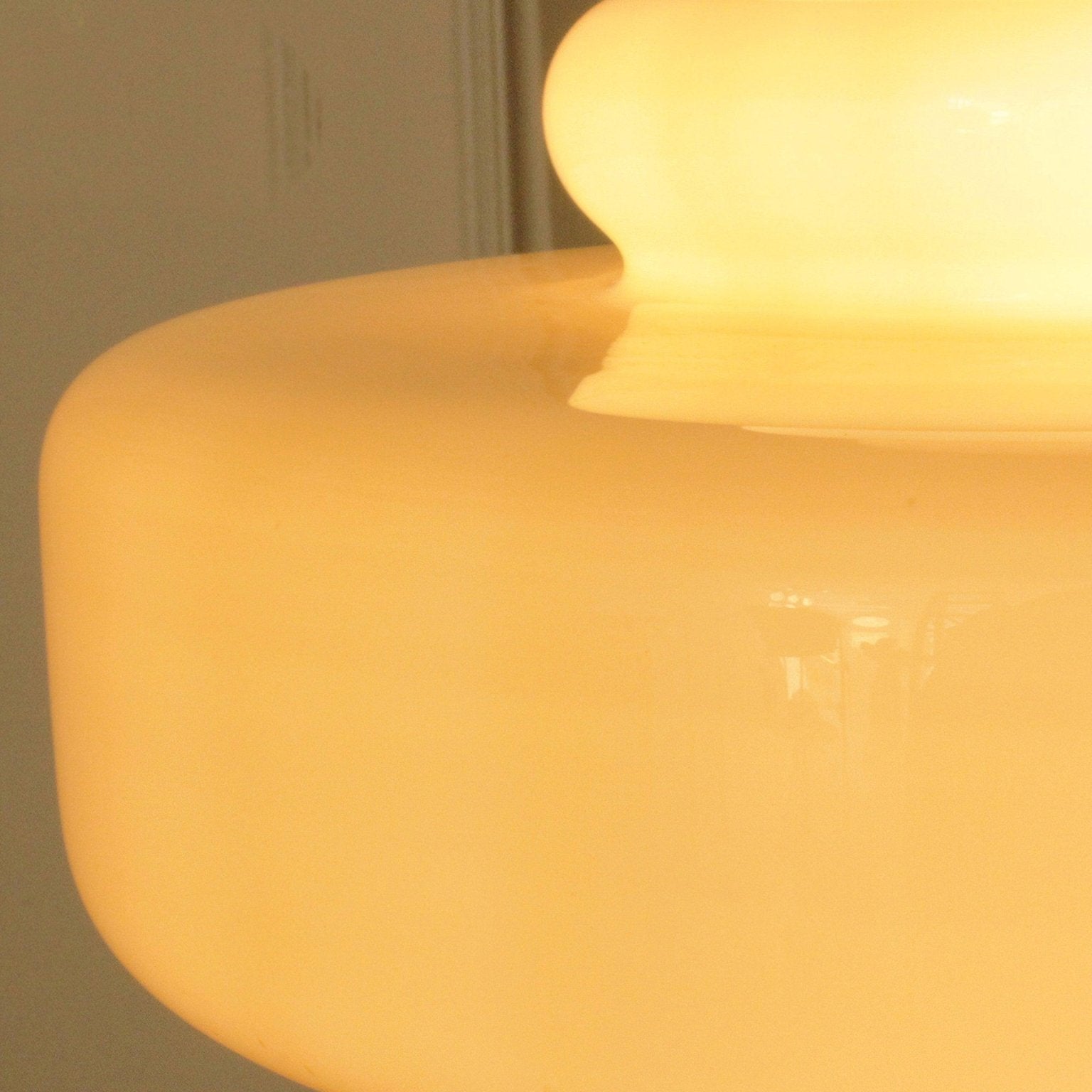 Ellery Vintage Schoolhouse Glass Pendant Light