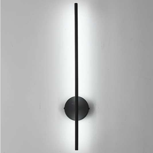 Modern Black Aluminum Wall Light