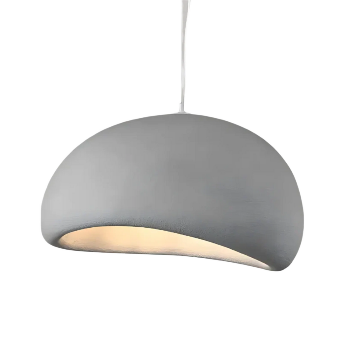 Nordic Wabi Sabi Fiberglass Pendant Light