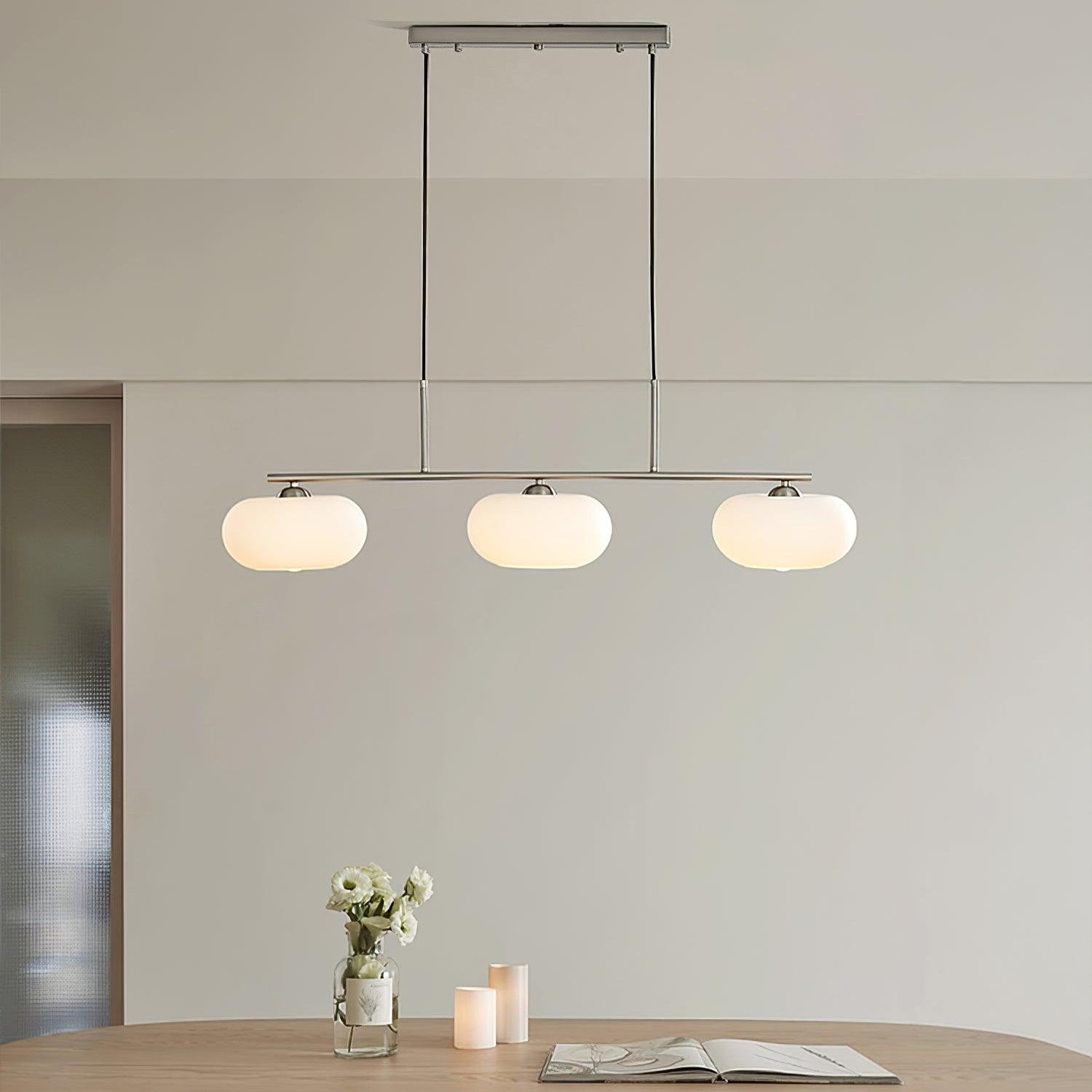 The Solenna Modern Glass Pendant Light