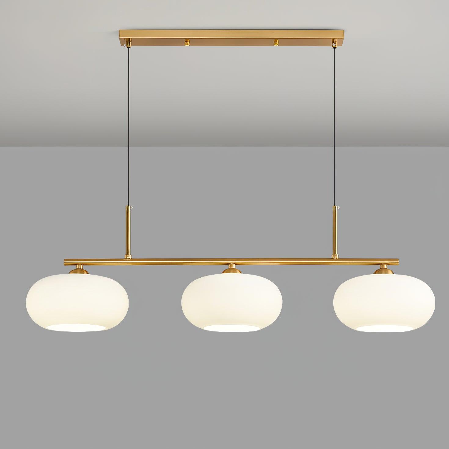 The Solenna Modern Glass Pendant Light