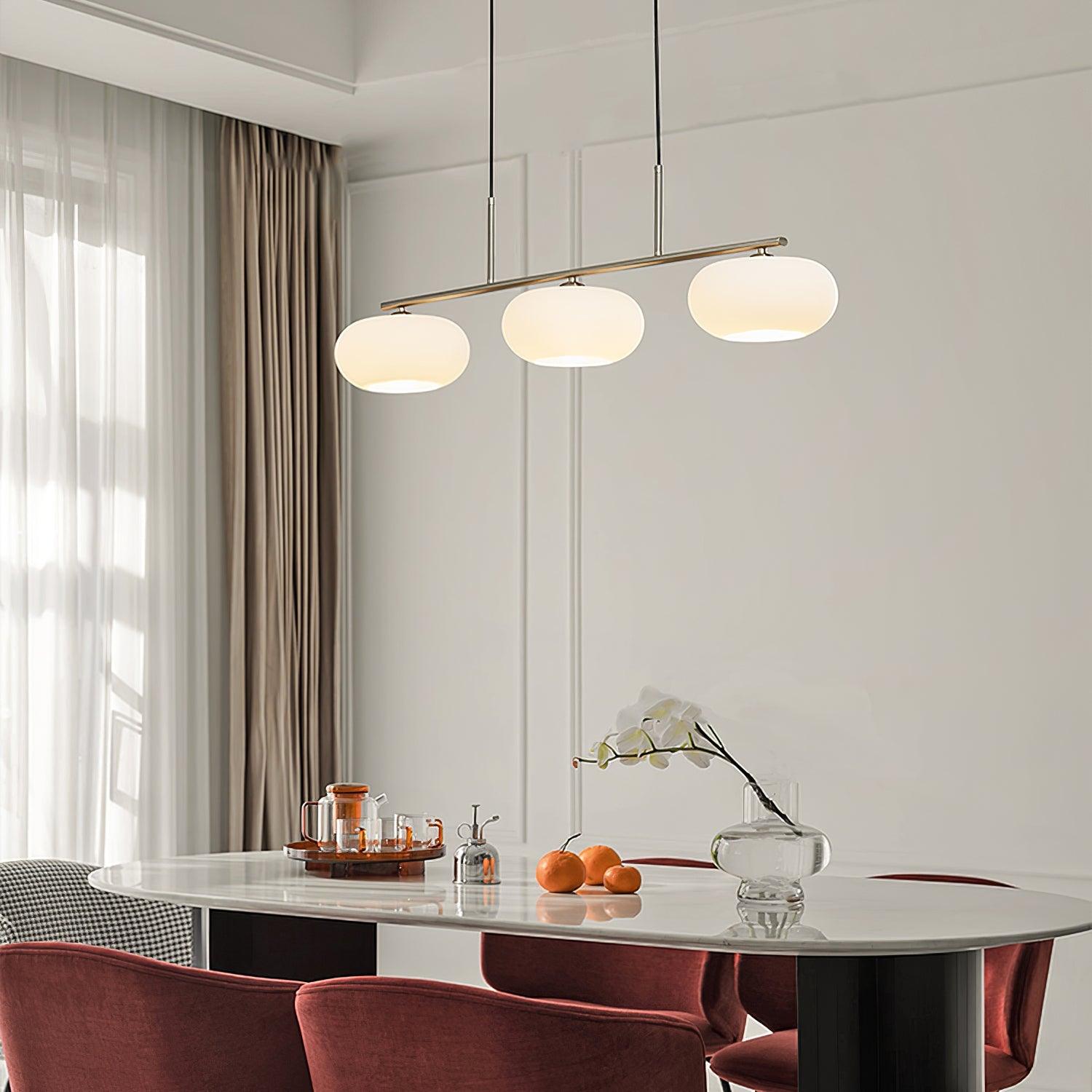 The Solenna Modern Glass Pendant Light
