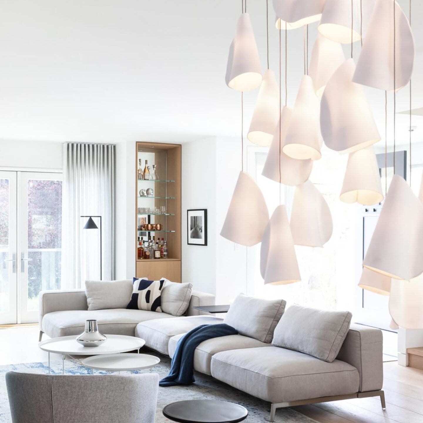 Boki Scandinavian Porcelain Pendant Light