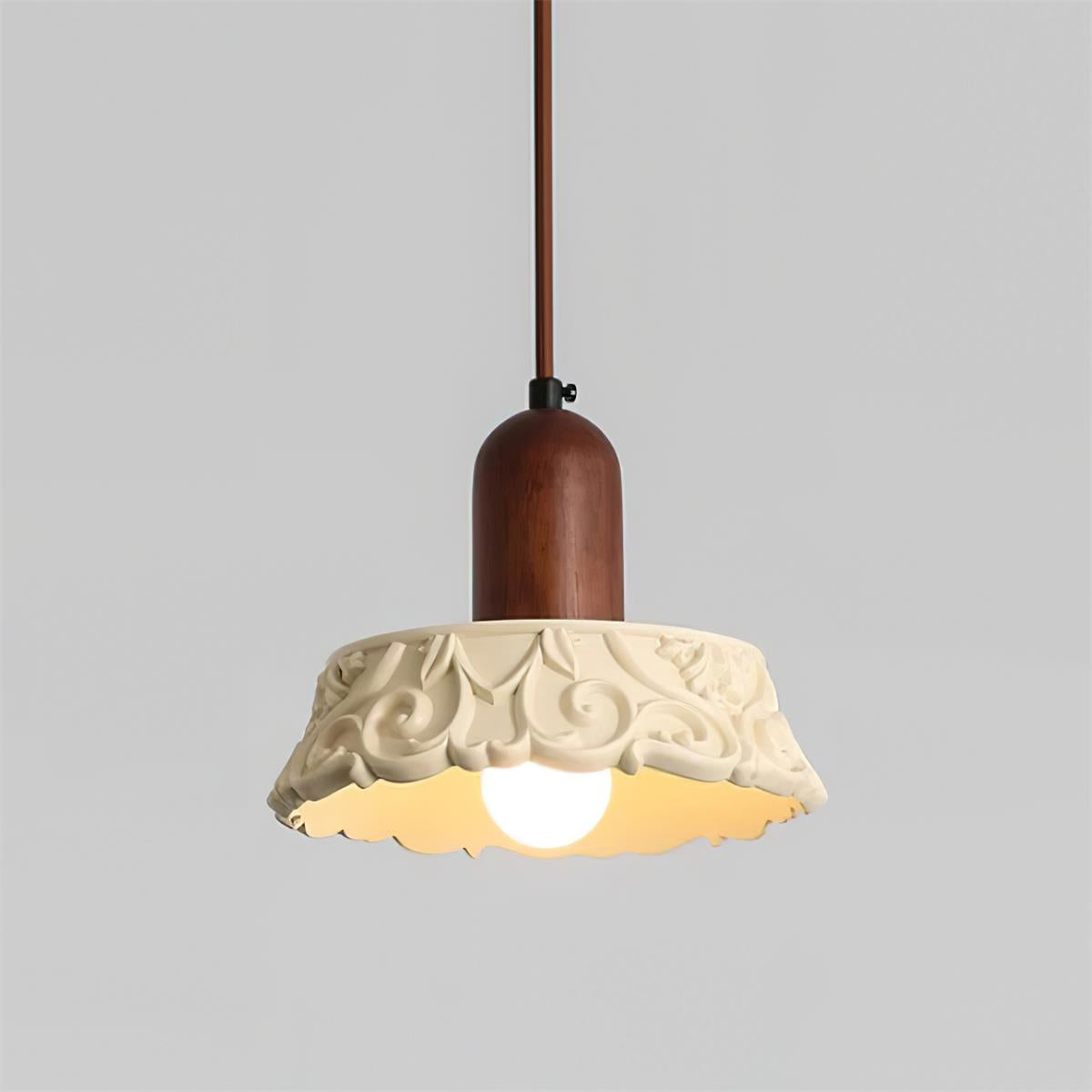 Modern Nordic Resin Dome Shana Pendant Light