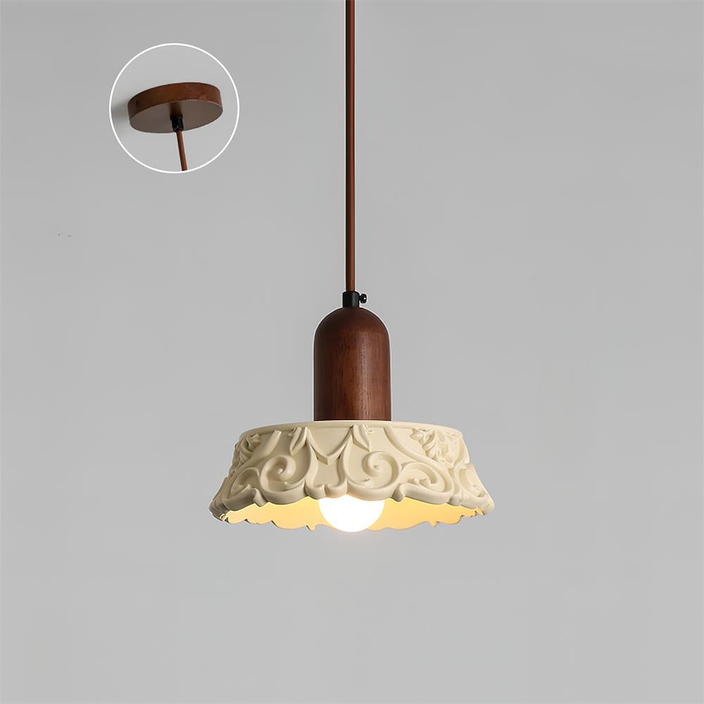 Modern Nordic Resin Dome Shana Pendant Light