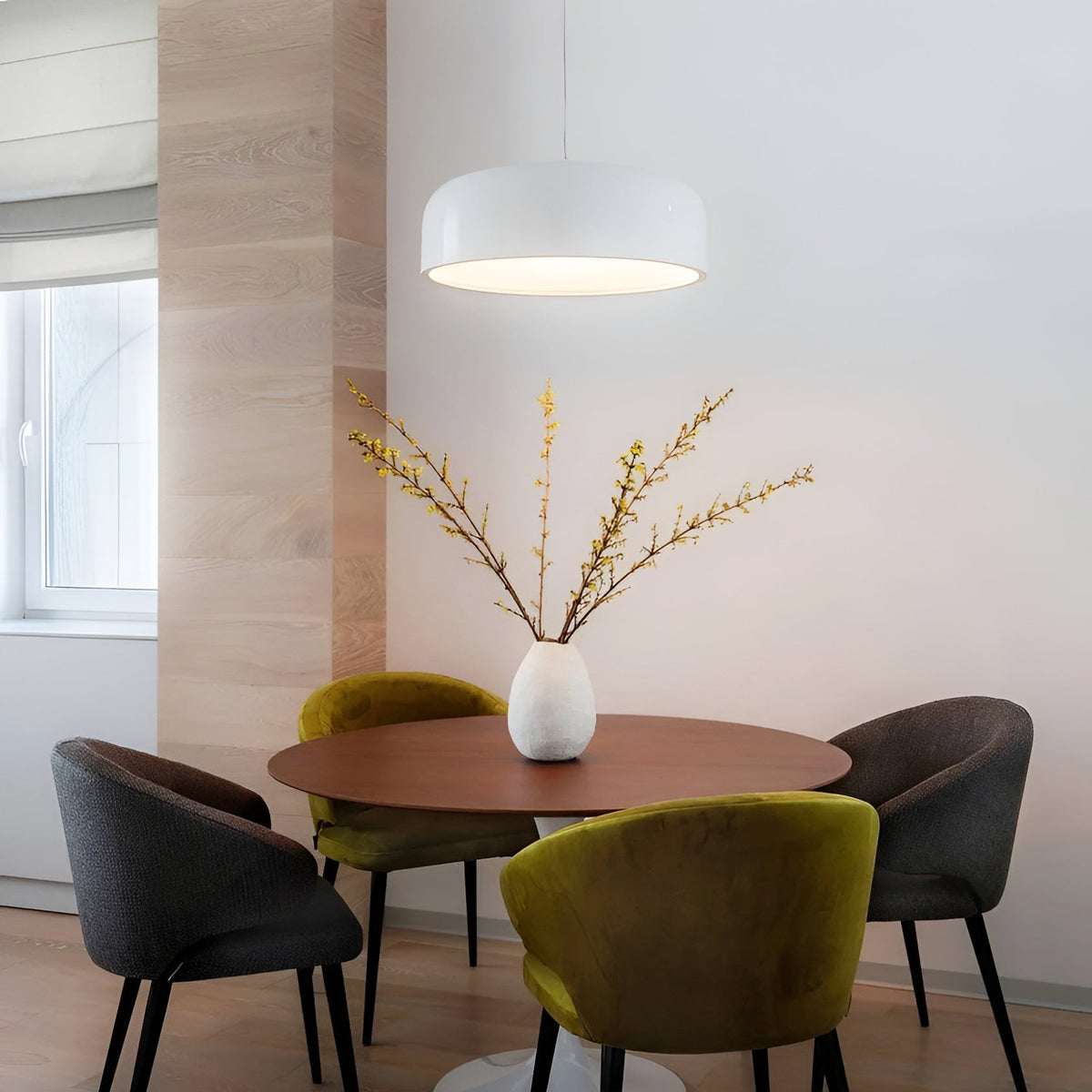 Stelo Modern Nordic Aluminum Polycarbonate Pendant Light