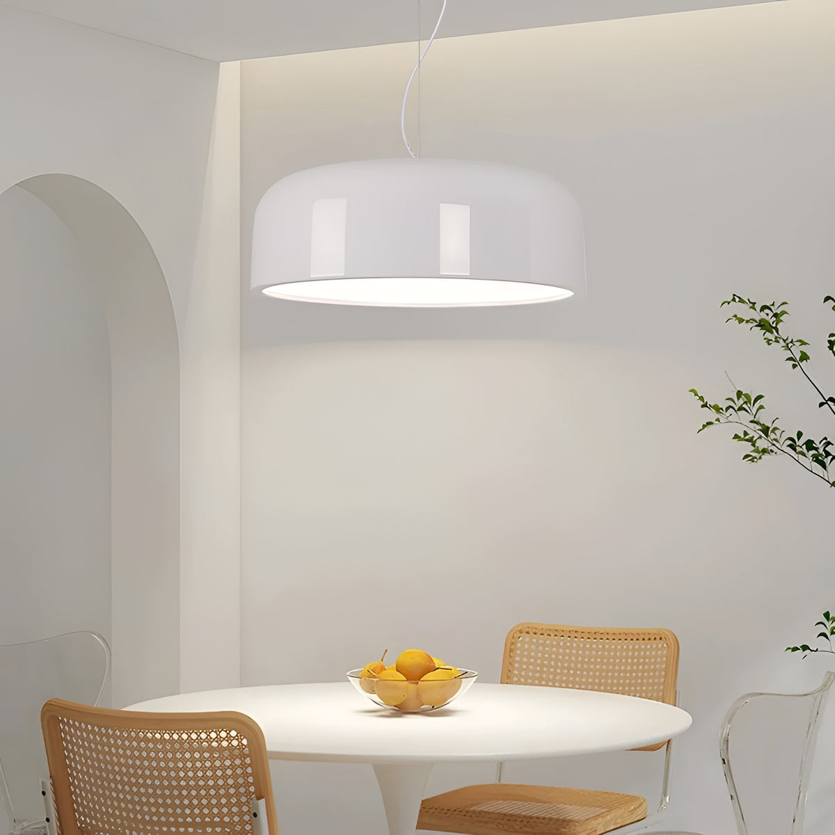 Stelo Modern Nordic Aluminum Polycarbonate Pendant Light