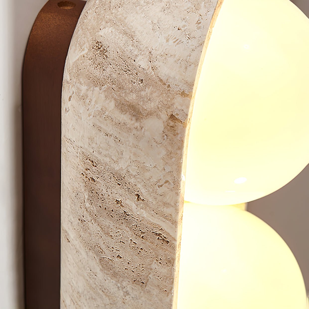 Astra Modern Travertine Wall Light