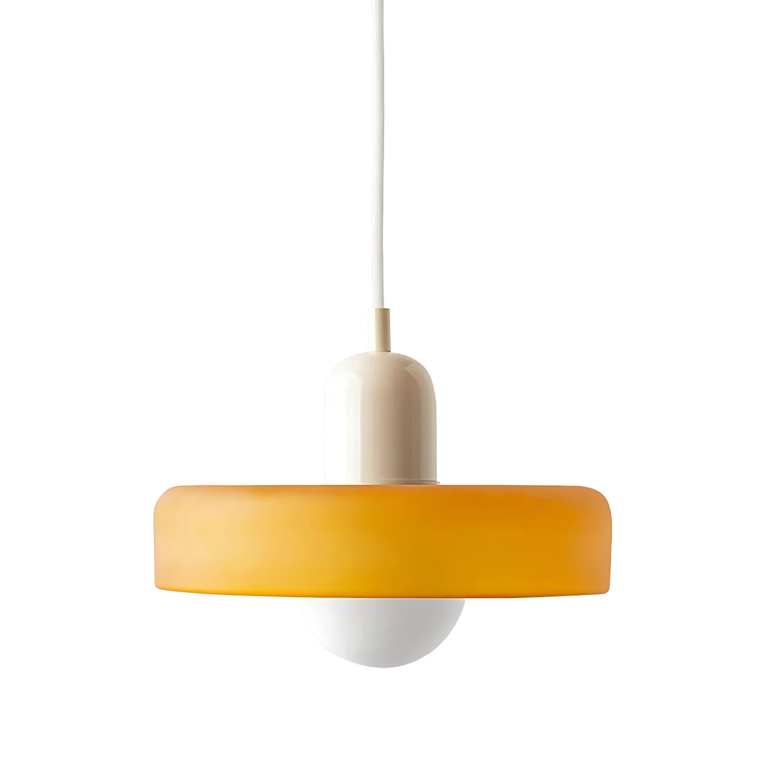 Leuchtender Halo Moderne Glas Pendelleuchte