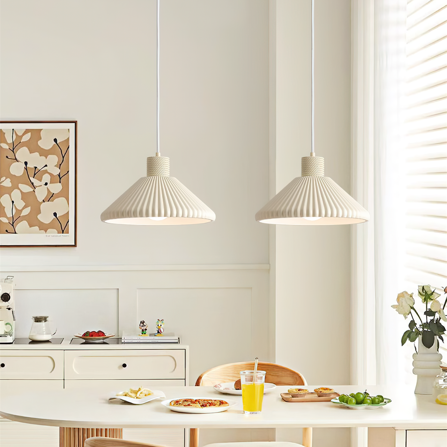 Designer Resin Island Pendant Light