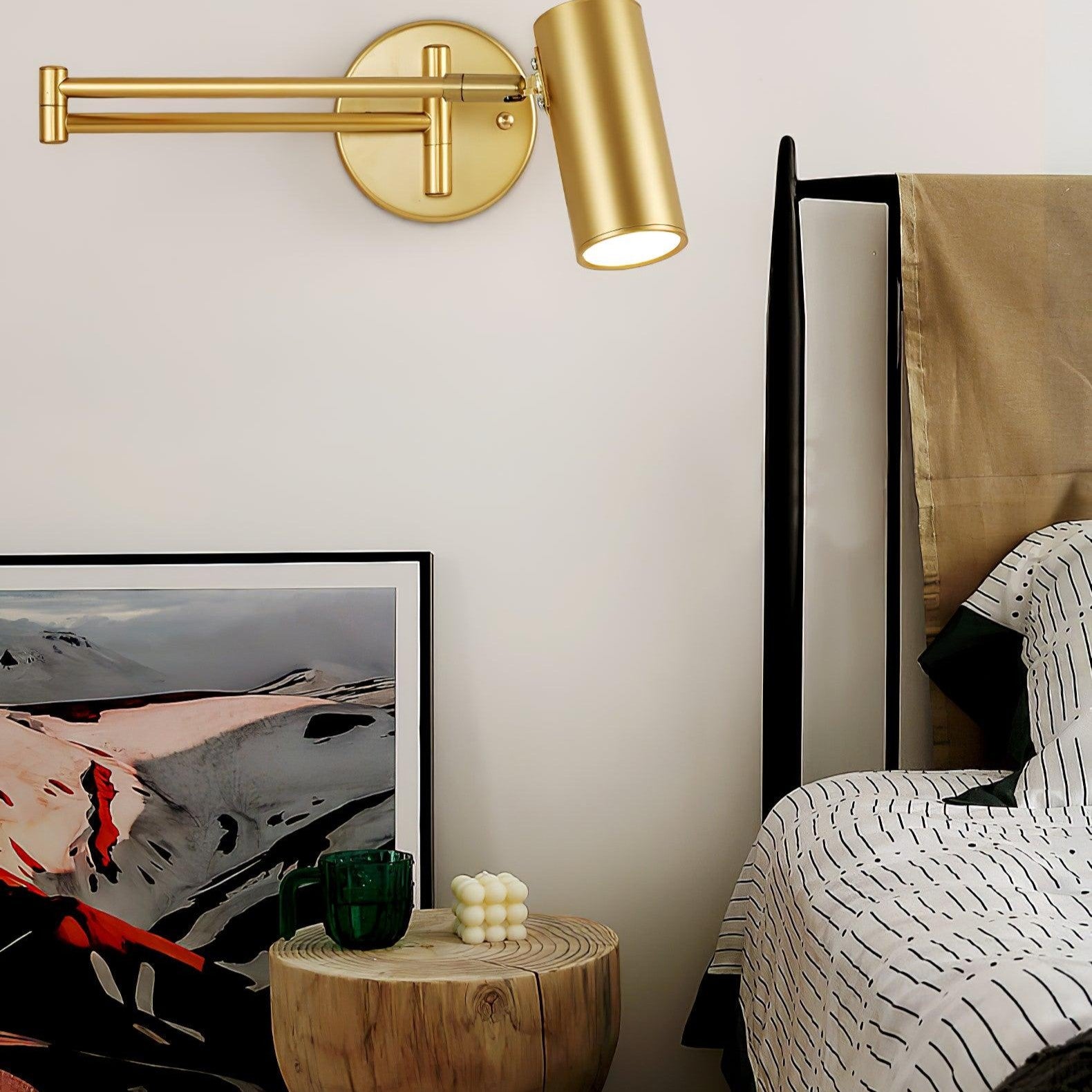The Axis Adjustable Modern Metal Wall Sconce