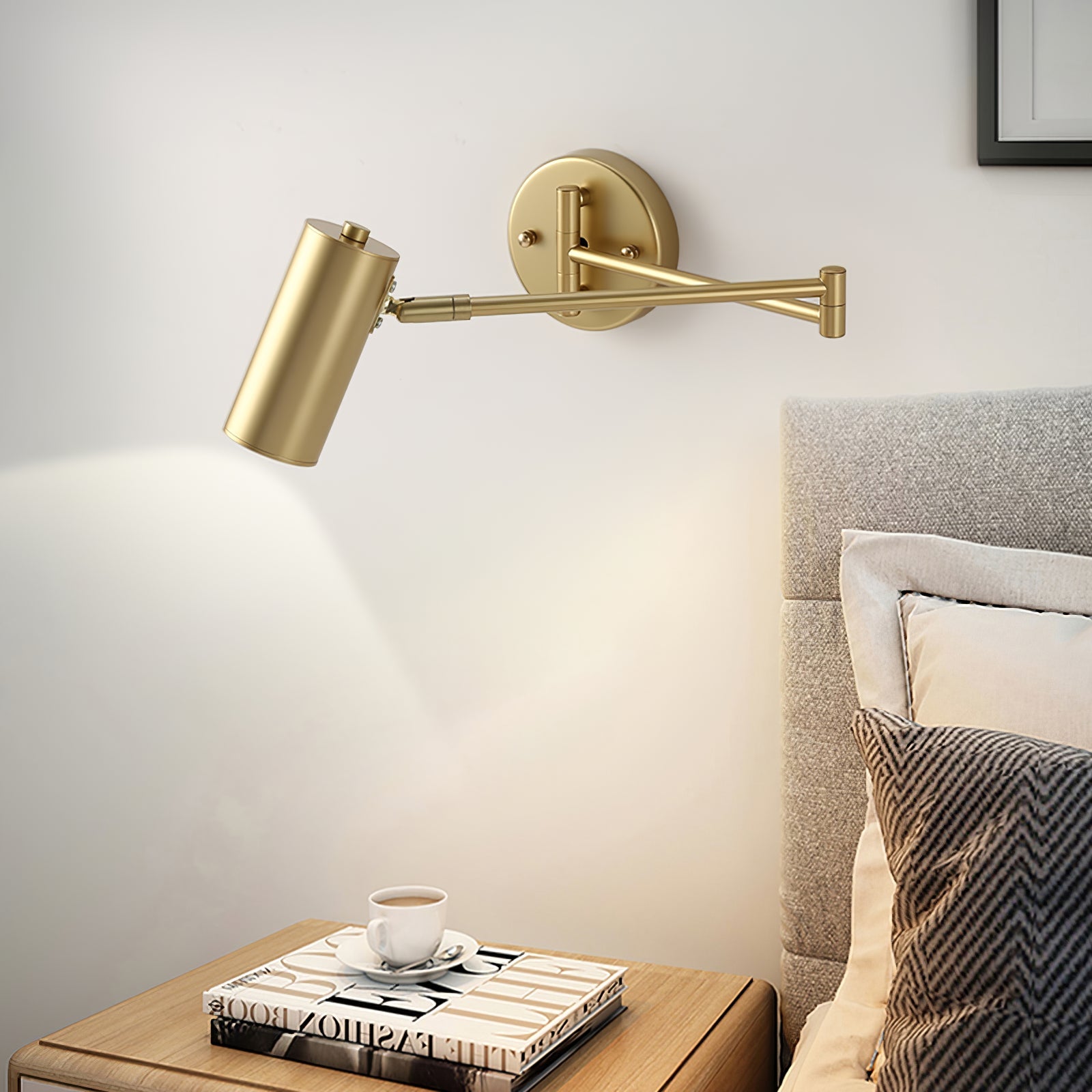 The Axis Adjustable Modern Metal Wall Sconce