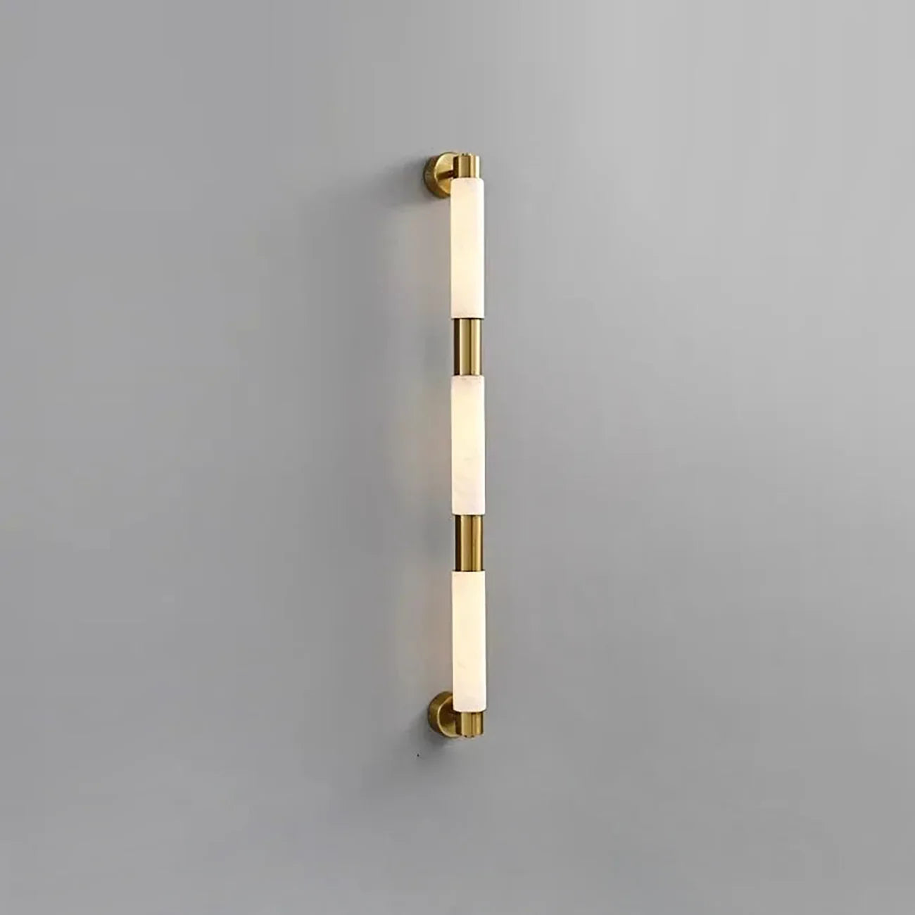 Soléa Tube Alabaster Minimalist Wall Lamp