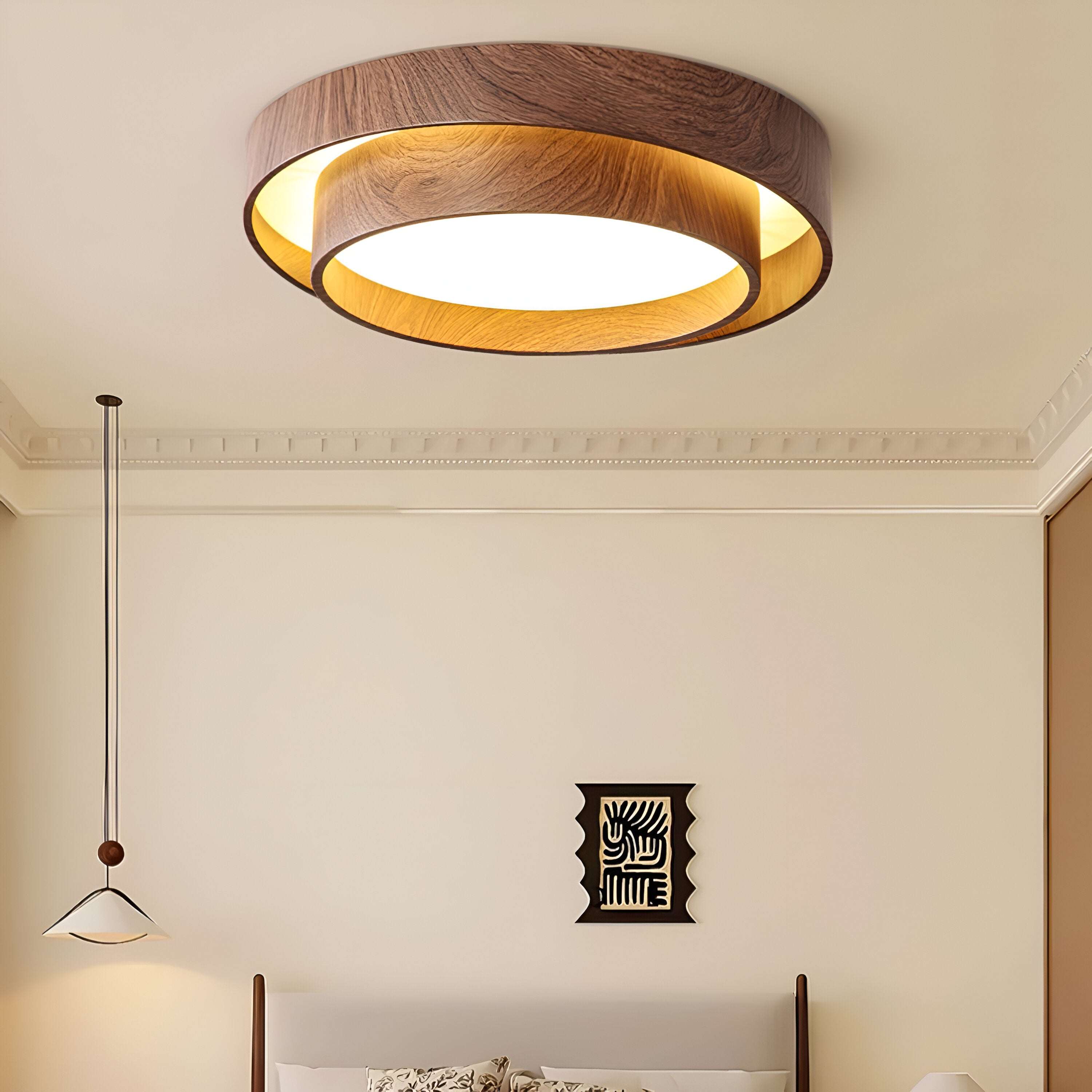 Vaako Nordic Acrylic LED Ceiling Light