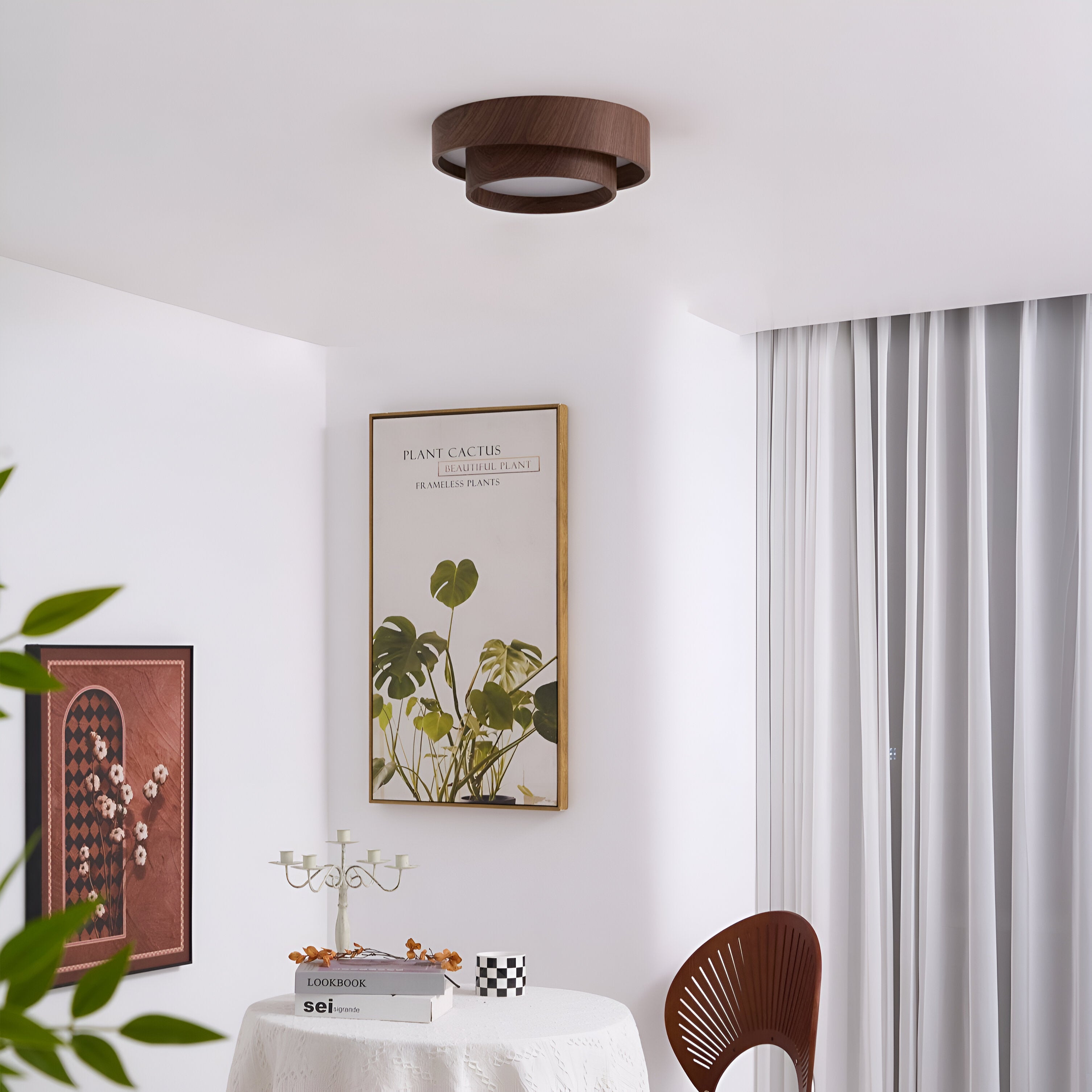 Vaako Nordic Acrylic LED Ceiling Light