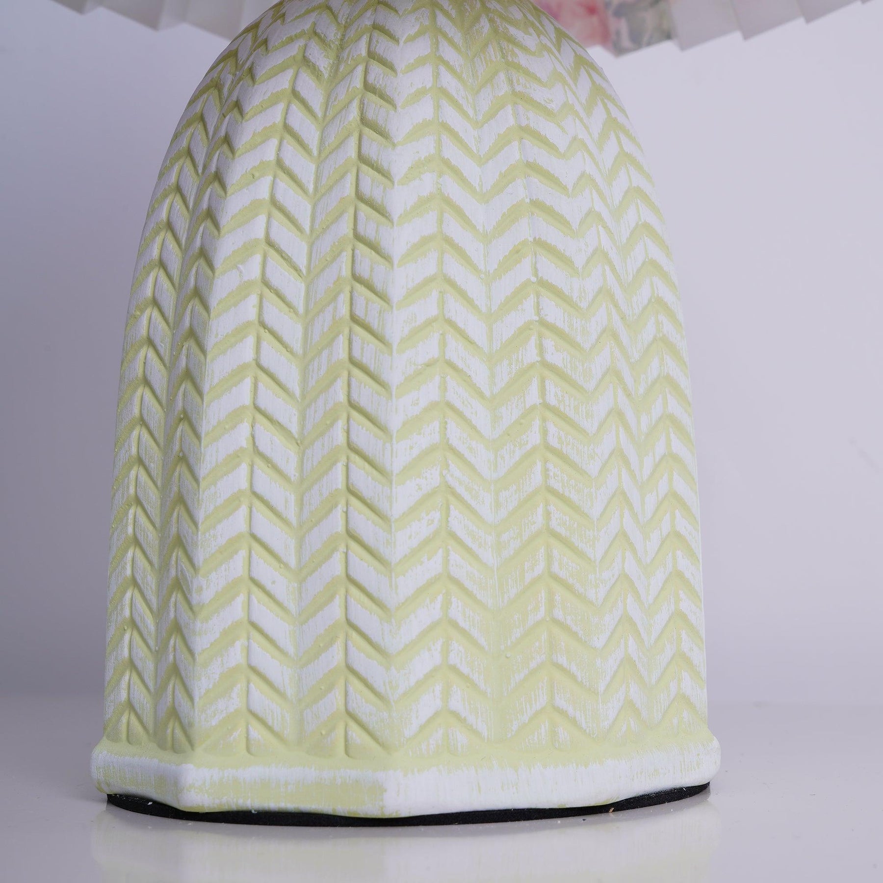 Elowen Vintage Pleated Ceramic Table Lamp