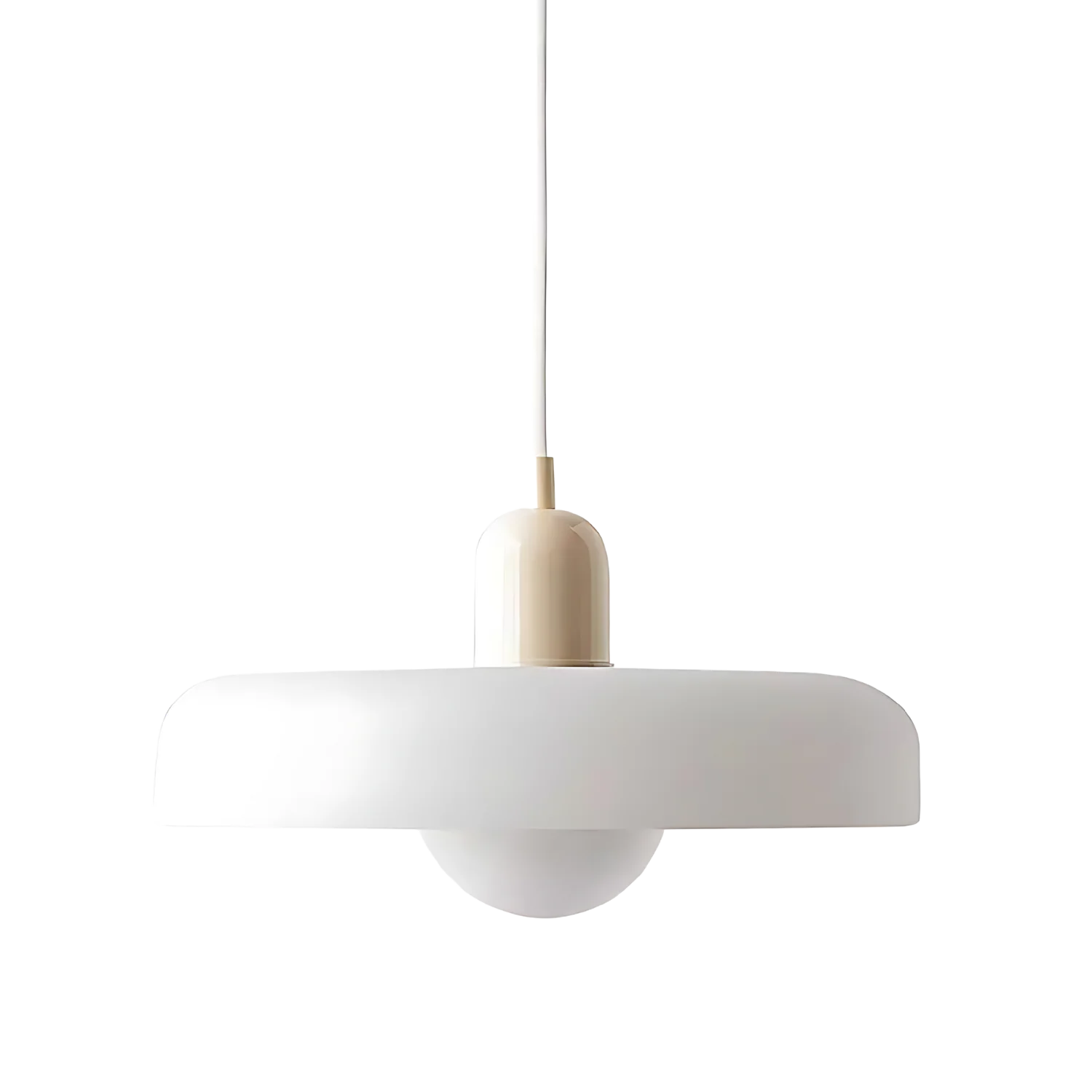 Leuchtender Halo Moderne Glas Pendelleuchte