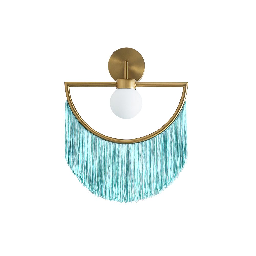 Retro Wink Tassel Wall Light
