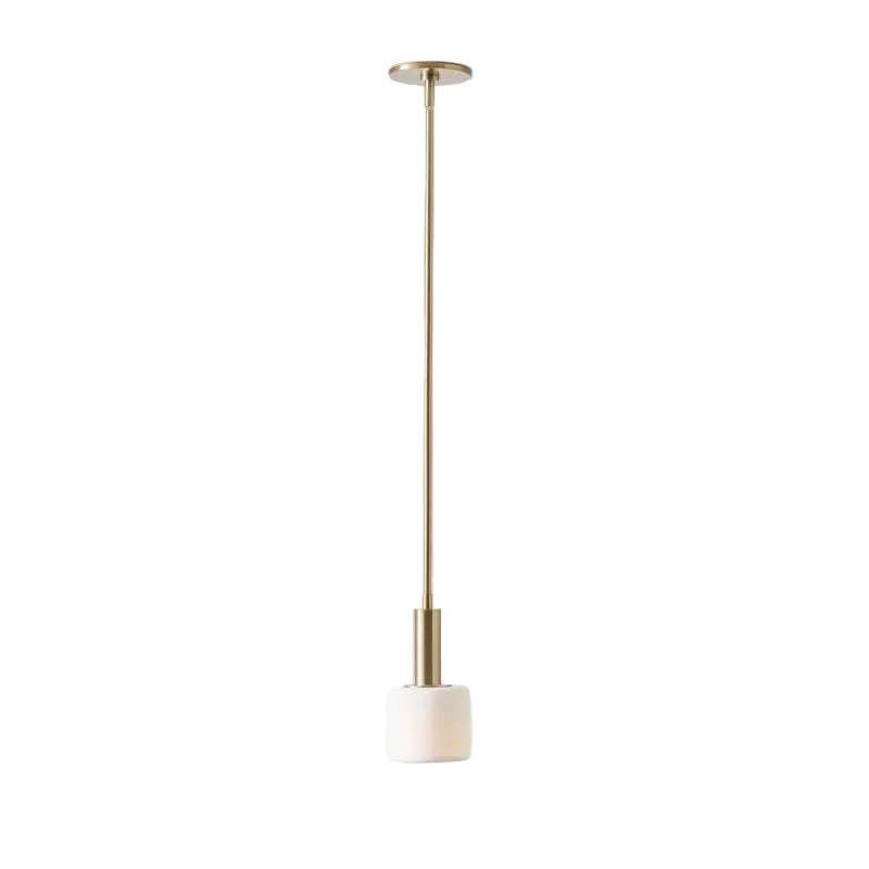 Arden Ivory Modern Porcelain Pendant Light