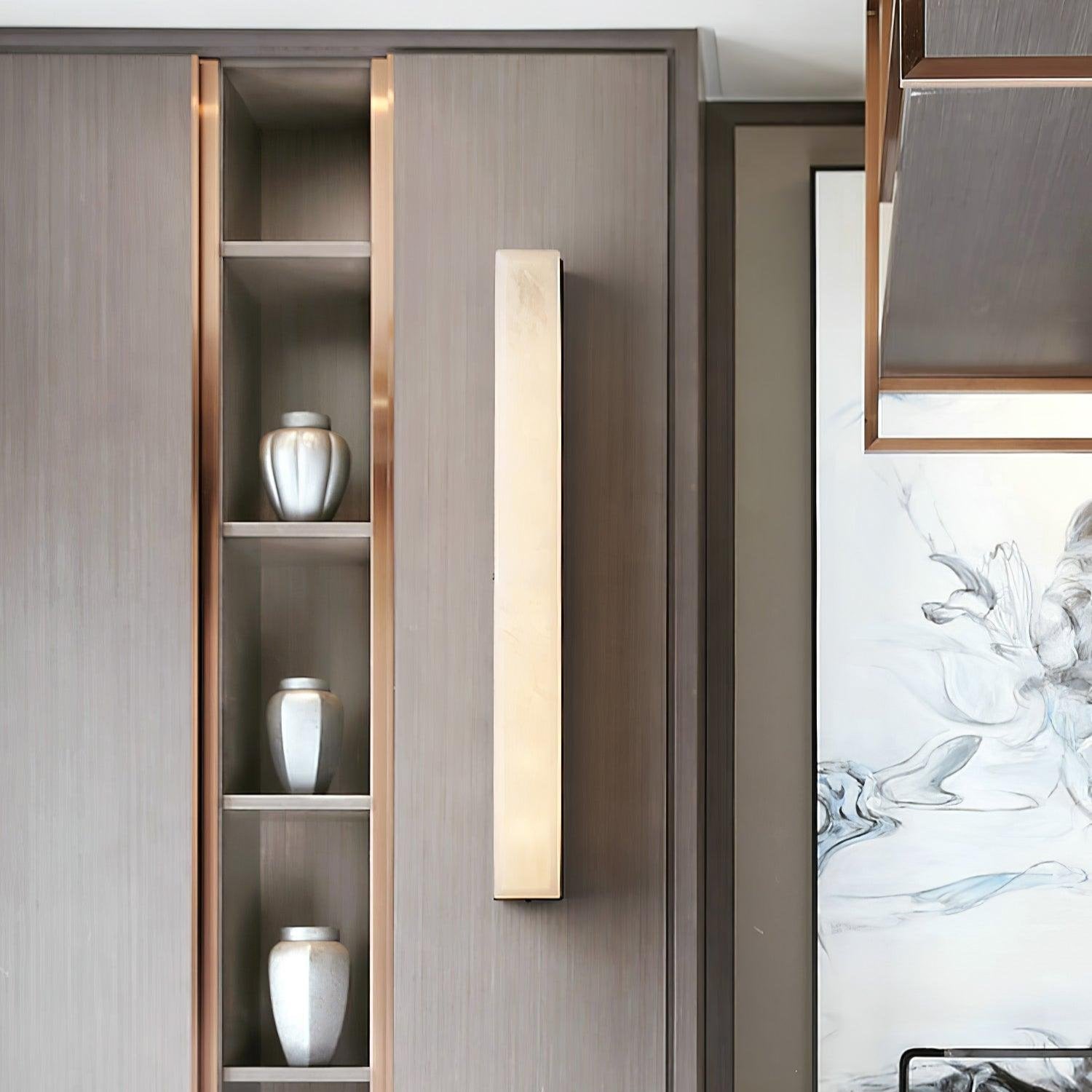 Emerson Modern Alabaster Wall Light