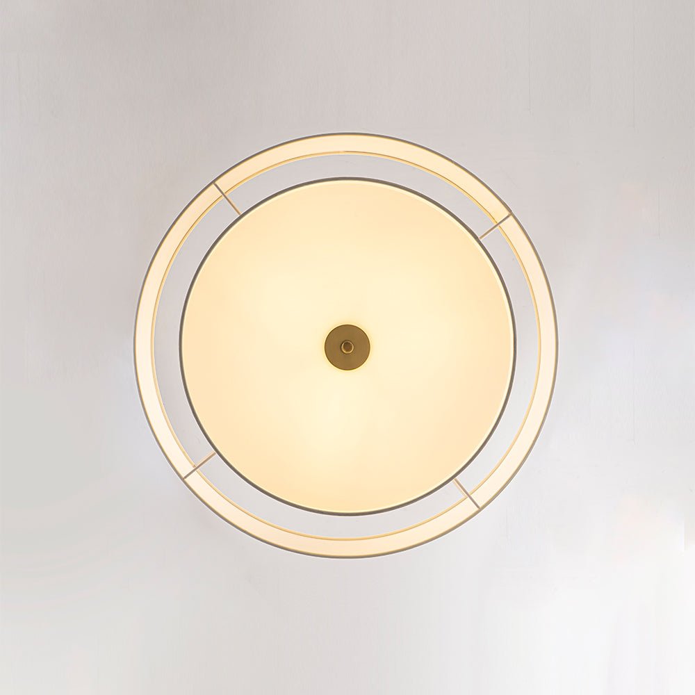 Rowan Tapered Drum Linen Modern Pendant Light