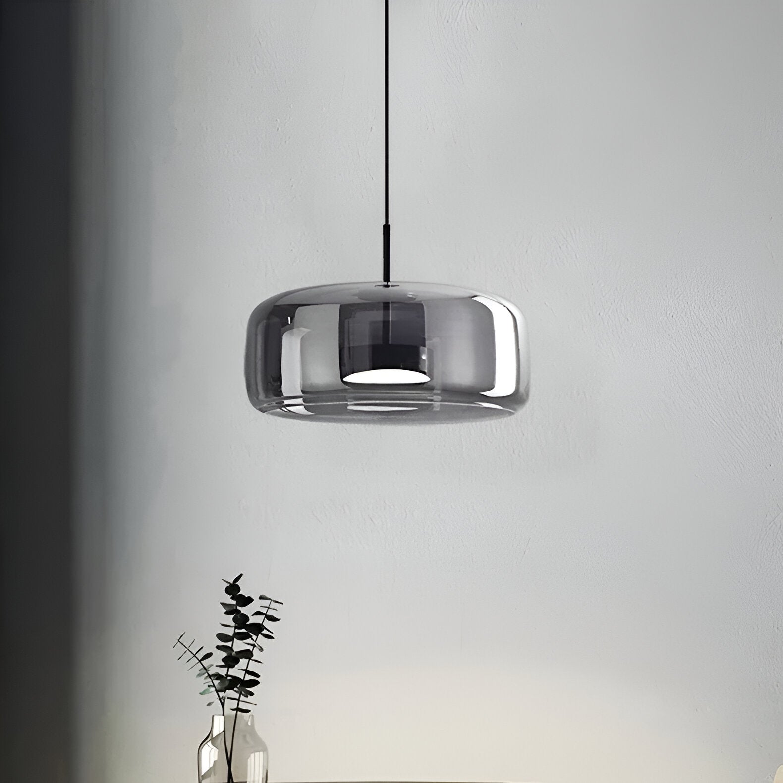 Retro Hailie Modern Glass LED Pendant Light