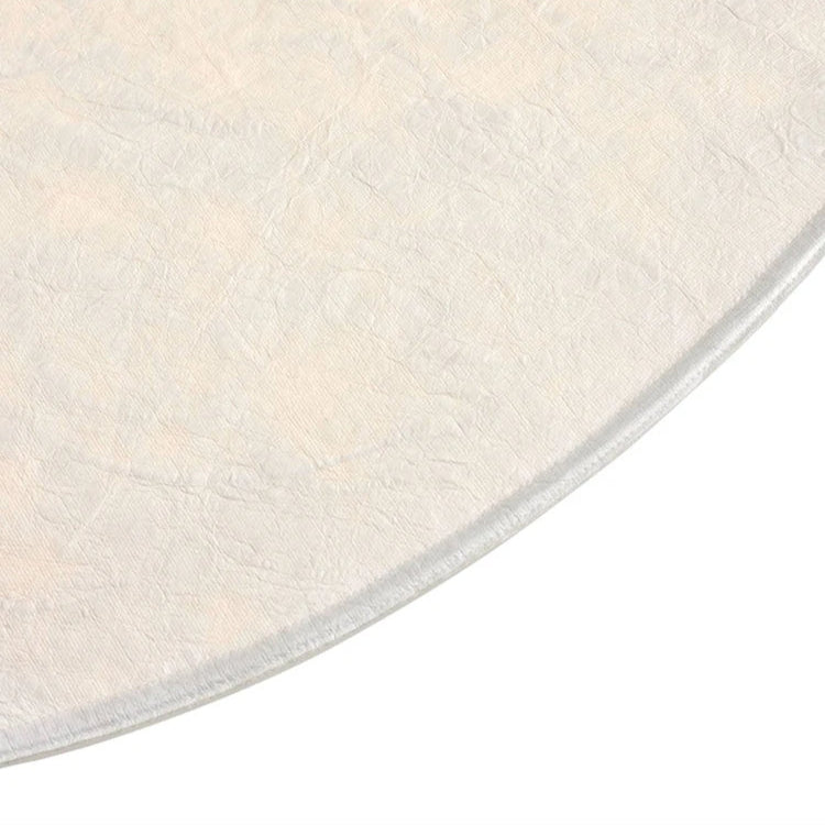 Japandi White Silk Fabric Minimalist Pendant Light